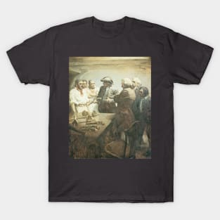 Pirates Preparing for Mutiny by NC Wyeth T-Shirt